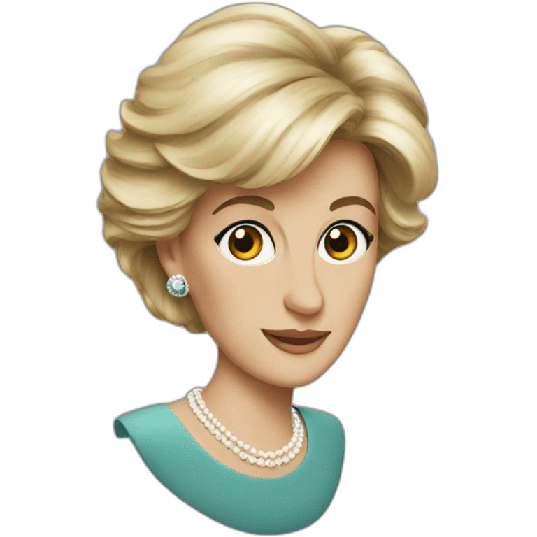 lady diana emoji