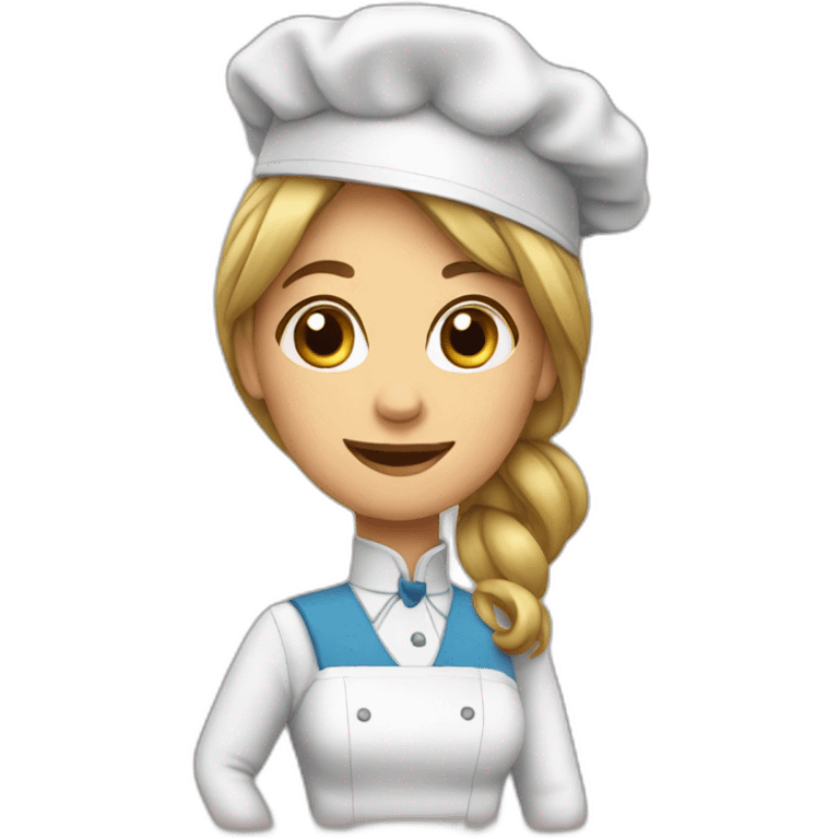 Waitress emoji