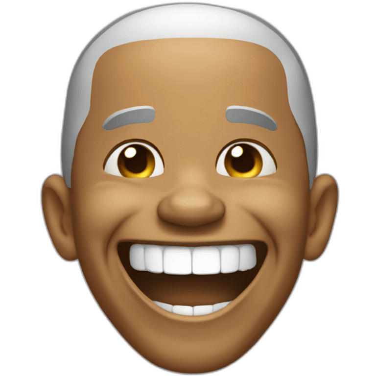 Obama laughing emoji