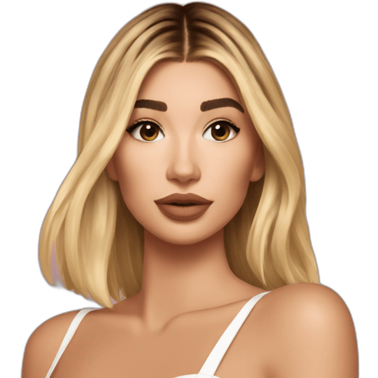 hailey bieber  emoji