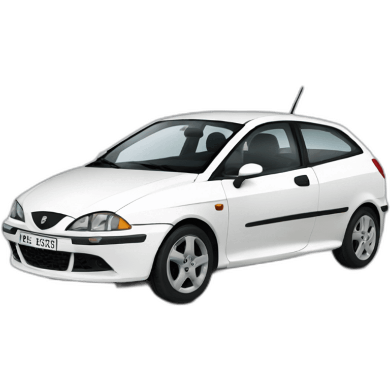 White Seat ibiza 2005 model emoji