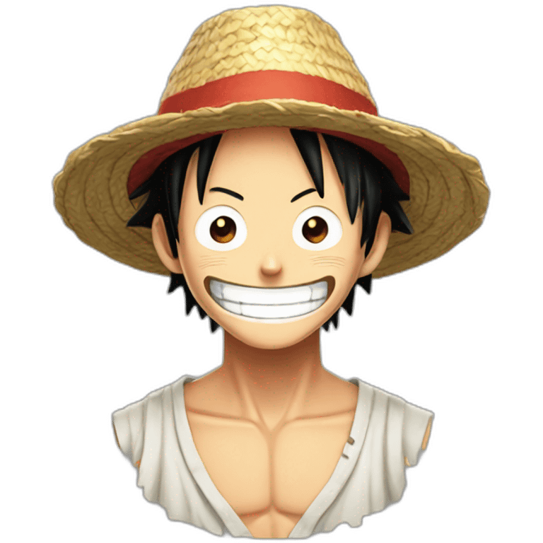 strawhat luffy emoji