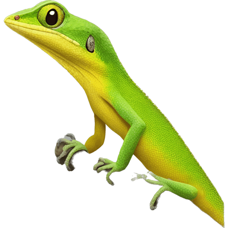 Yellow-chinned Anole emoji