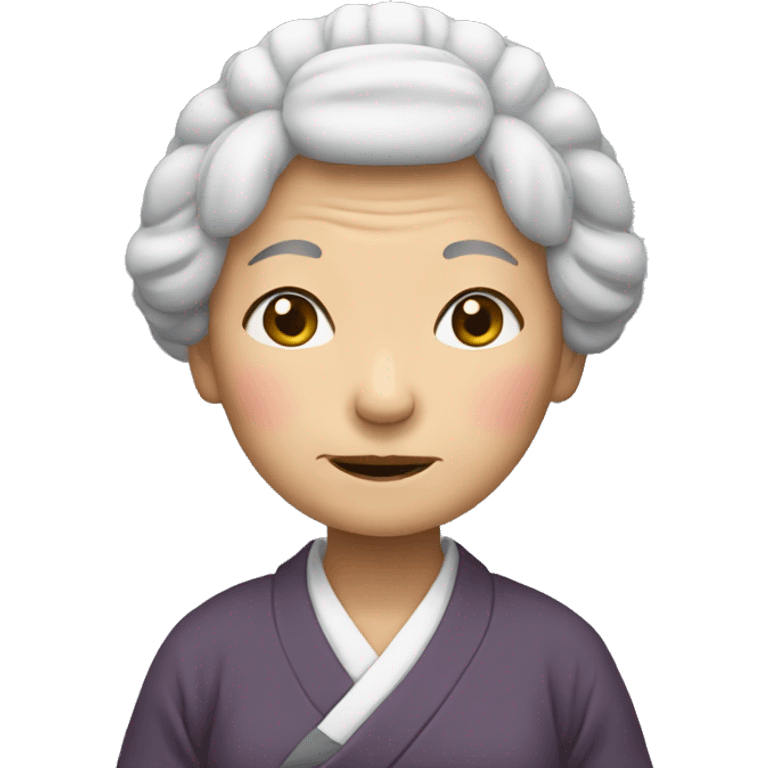 japanese old woman emoji