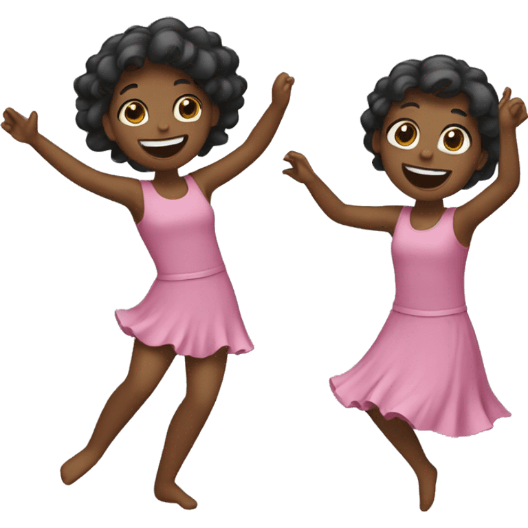 2 girls dancing  emoji