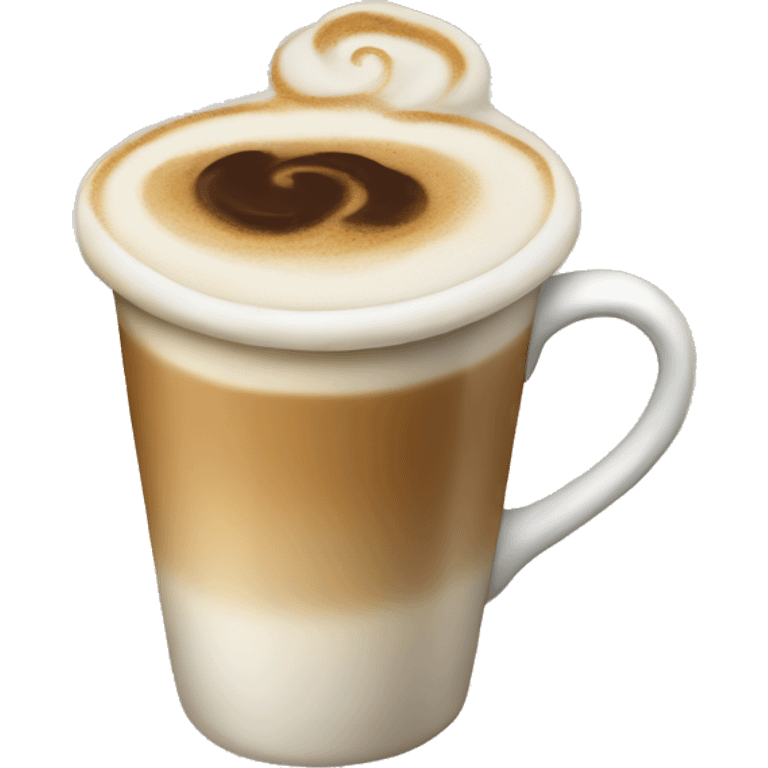 a latte vanilla coffee   emoji