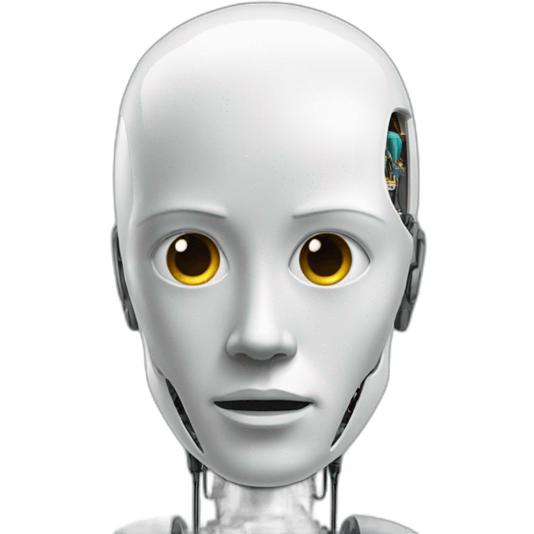 the head of a humanoid robot emoji