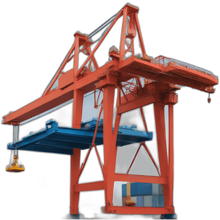 Container gantry crane emoji