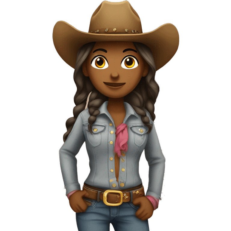 Cowgirl emoji