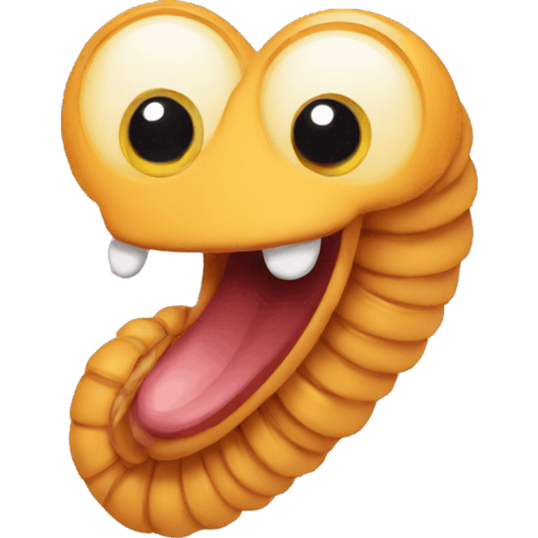 worm emoji