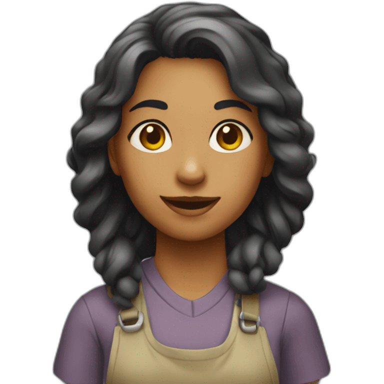 shopkeeper femal e emoji