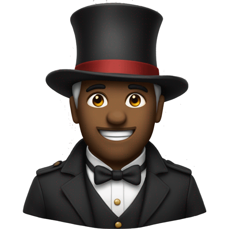 shak with tophat emoji