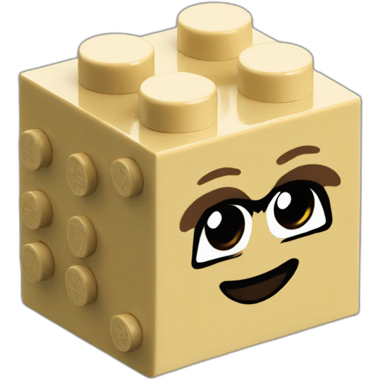 Lego brick emoji