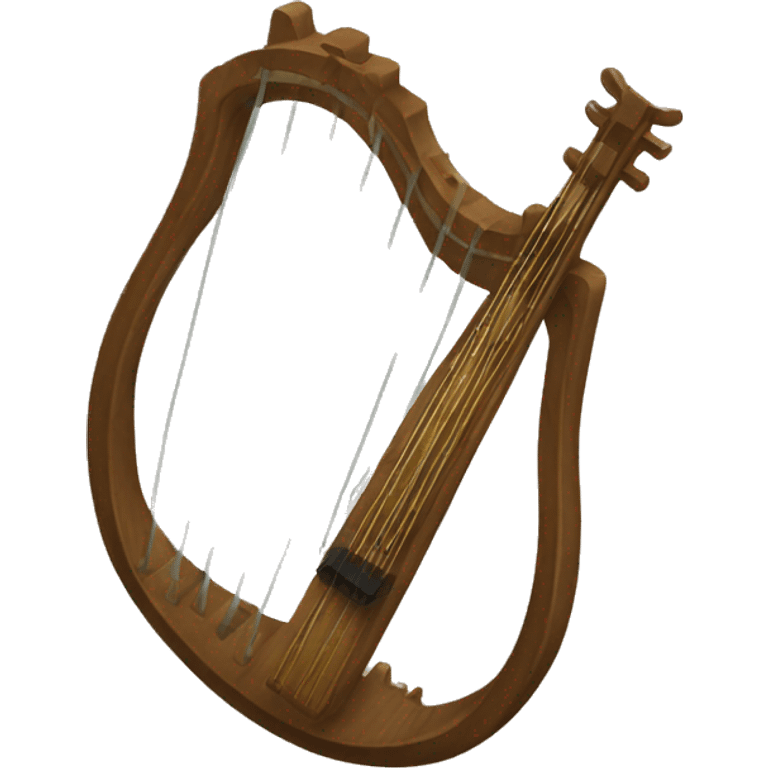 a bard's lyre emoji