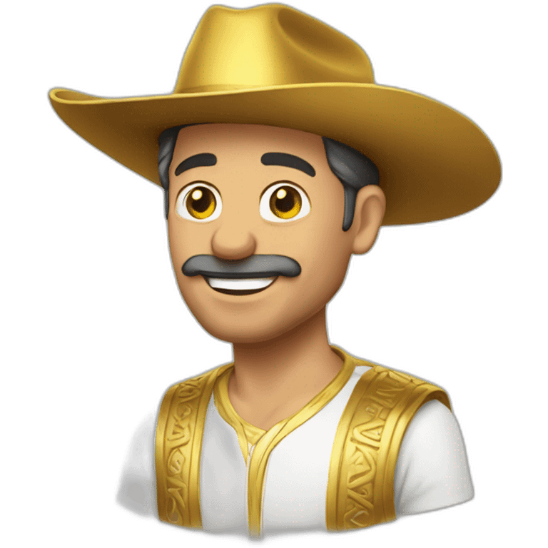 Hombre vende joya de oro emoji