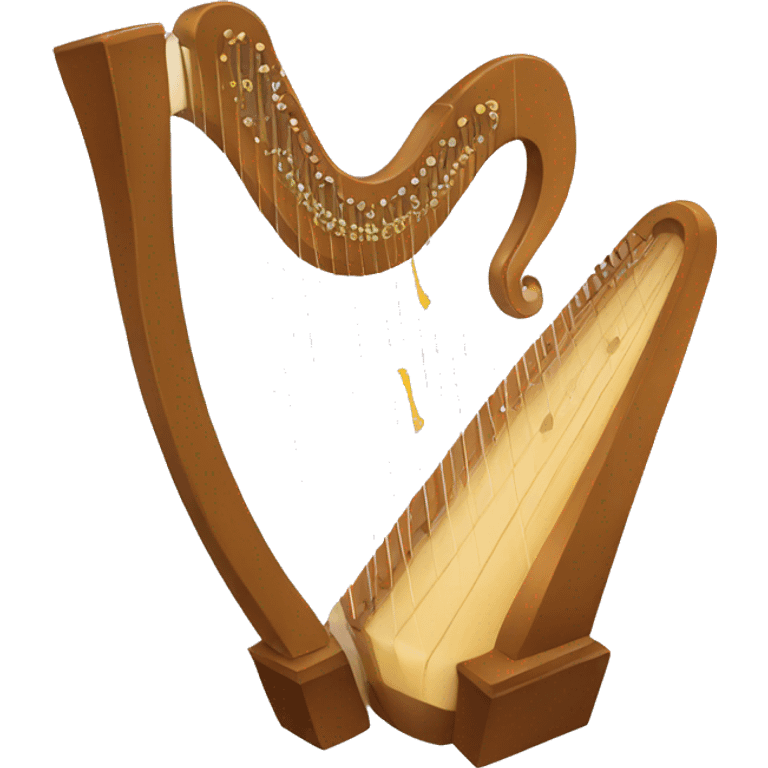 modern harp emoji