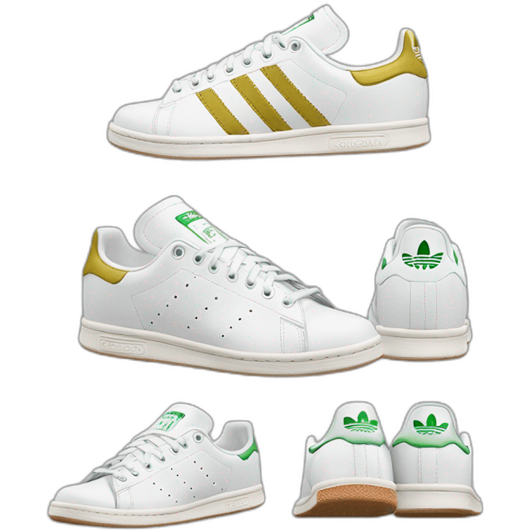 Chaussures adidas stansmith emoji