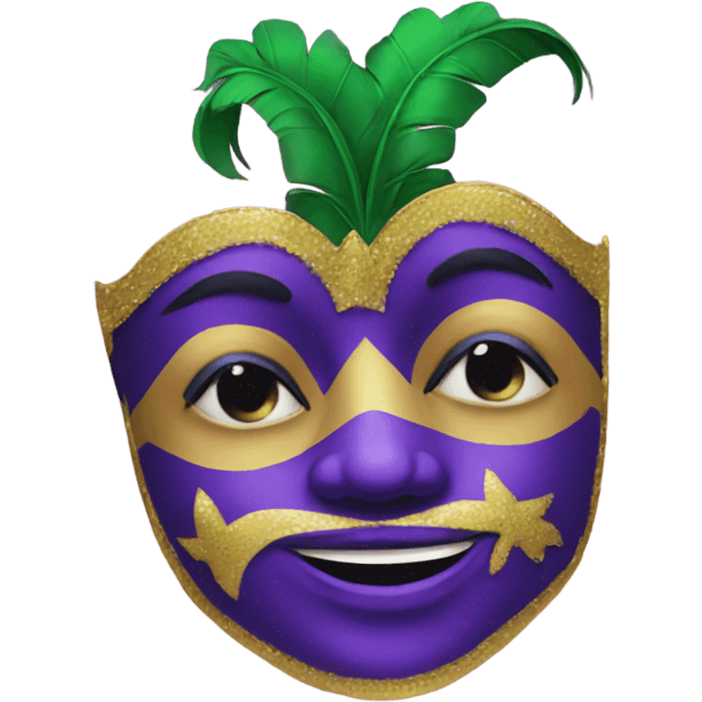 mardi gras emoji