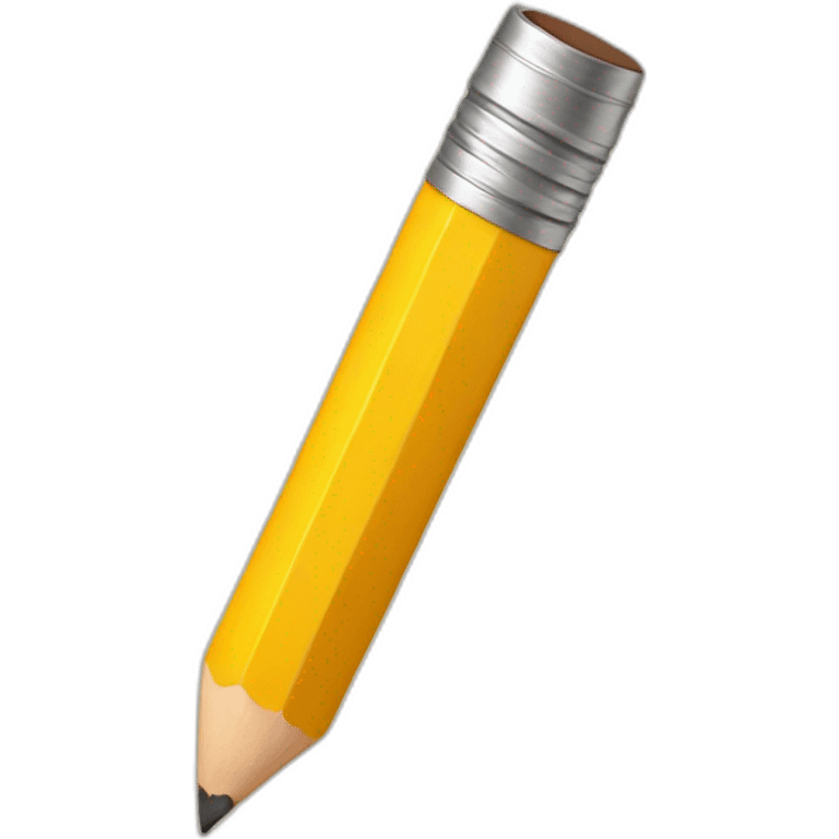 happy pencil emoji