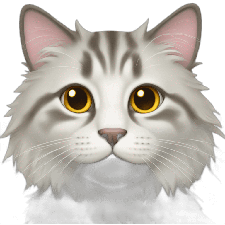 Siberian cat emoji