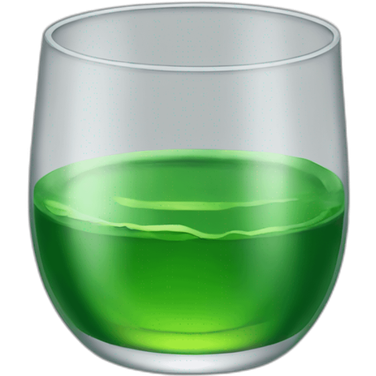 tumbler-filled-with-green-whiskey emoji