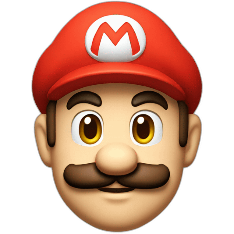 Mario from Mario bros emoji