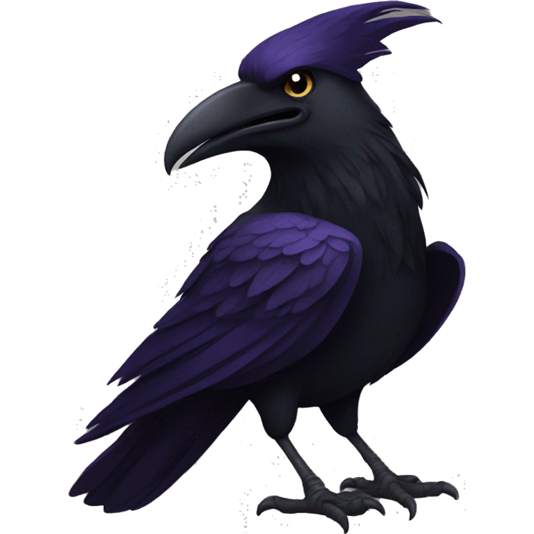 Raven emoji