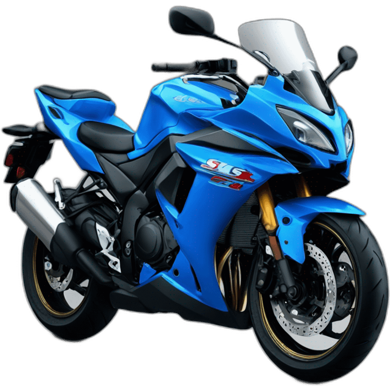 Suzuki GSX-S 1000 gt blue emoji