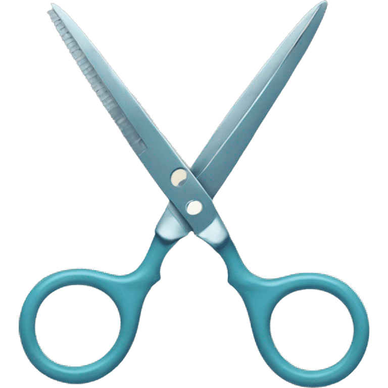 Two scissors In each other  emoji