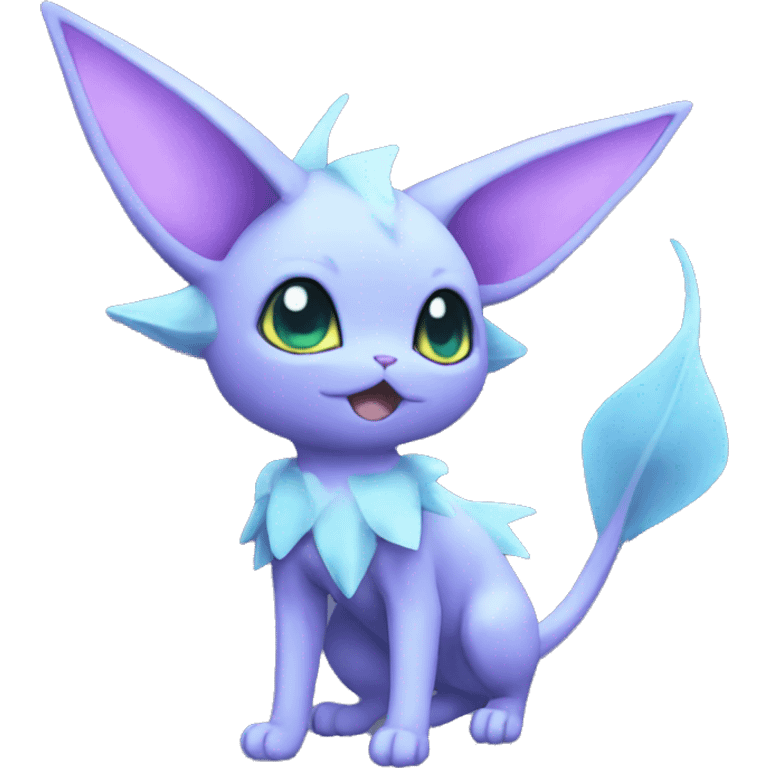 Espeon-Vaporeon full body emoji