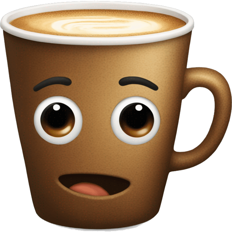 A big cup of coffee emoji