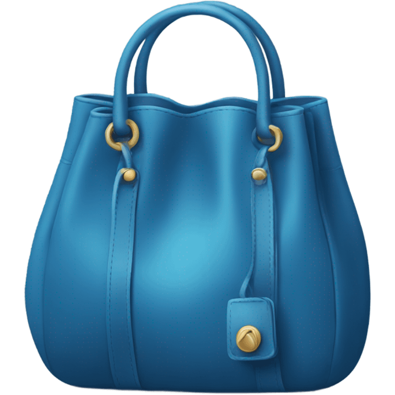 Blue bag for a jewellery store emoji