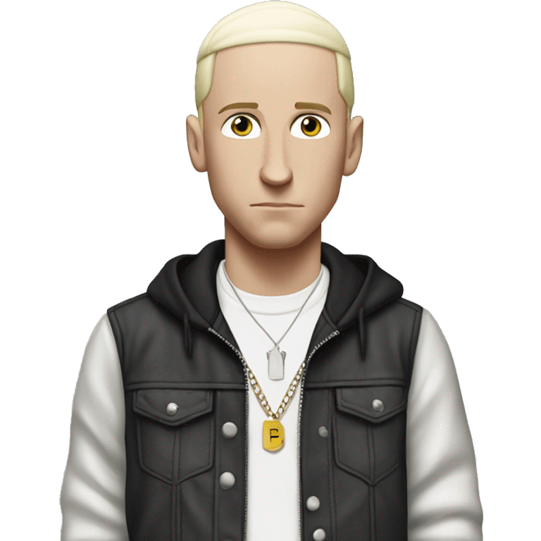 Laurelee has white rapper Eminem  emoji