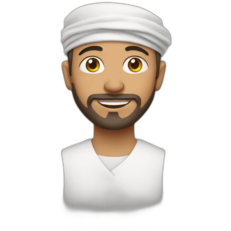 Moroccan white male emoji