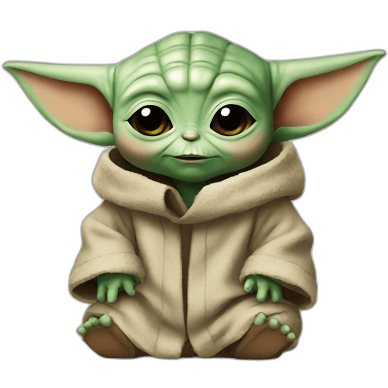 baby yoda it's fine meme emoji