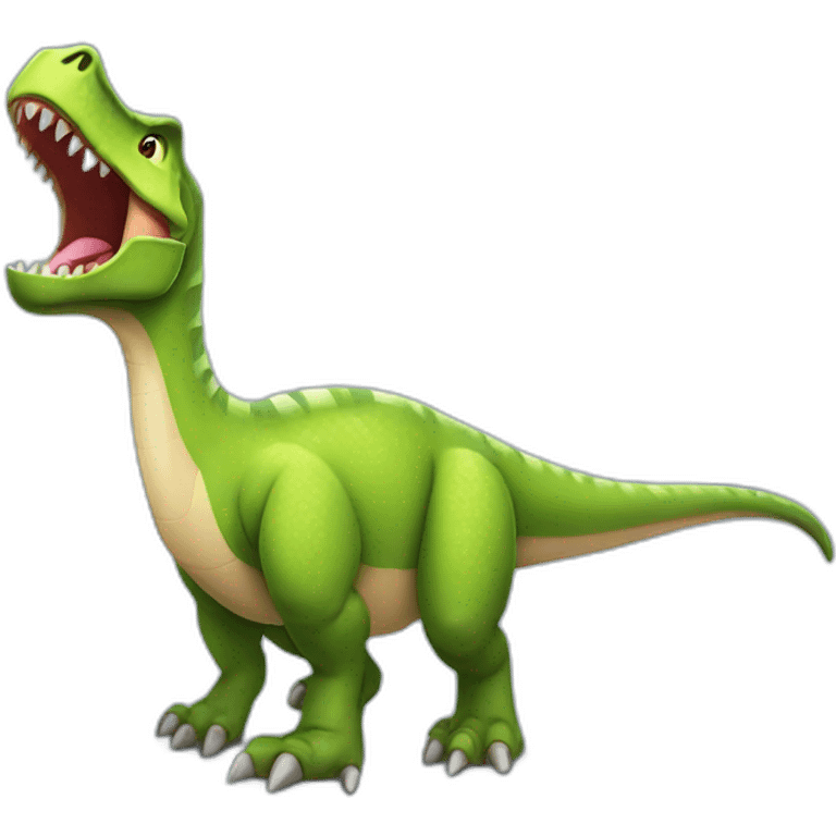 A cool dinosaur emoji