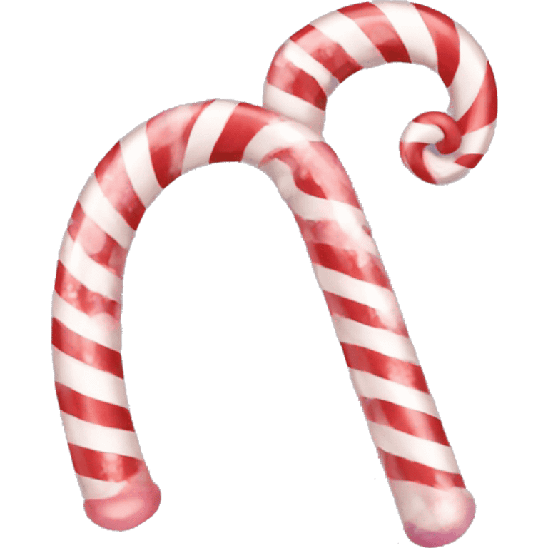 Aesthetic candy cane  emoji