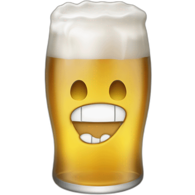 Chat qui boit de la bière  emoji