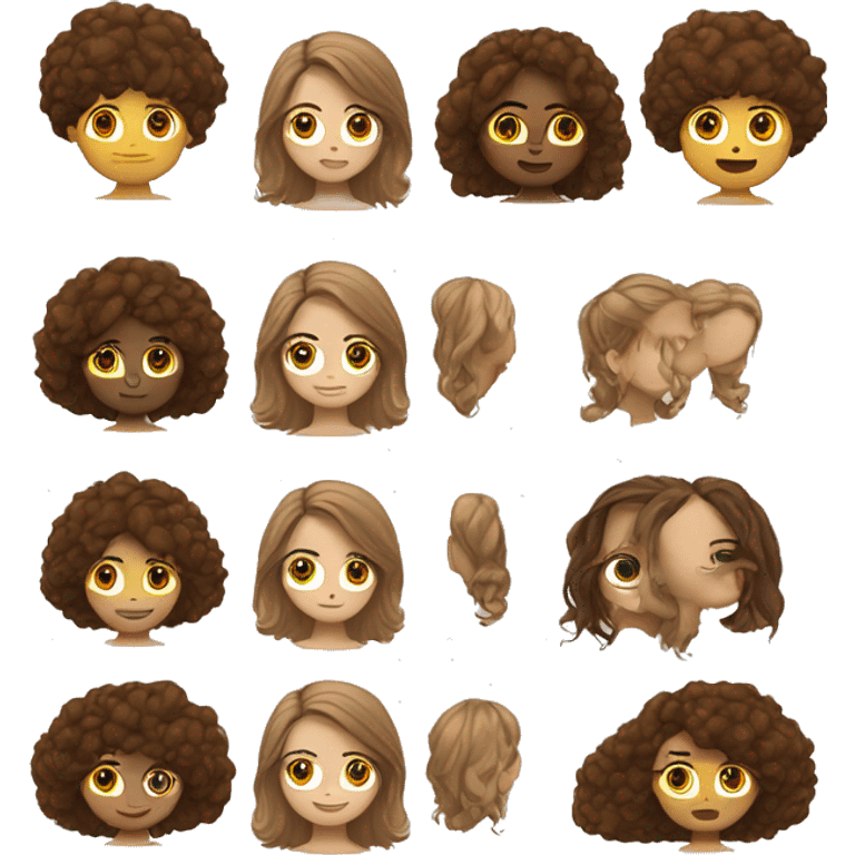 ADOLESCENTE BRANCO,OLHO CASTANHO,CABELO ESPETADO emoji