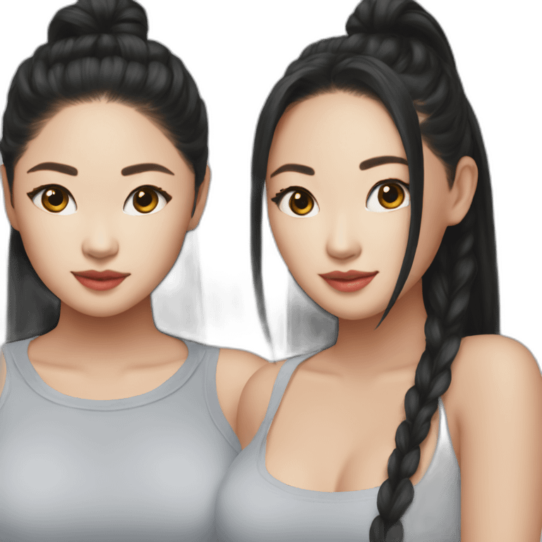 Kim jennie you & me emoji