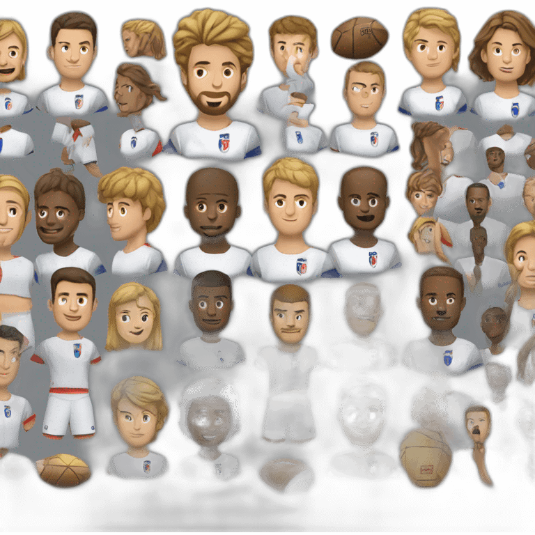 l'équipe de France de foot emoji