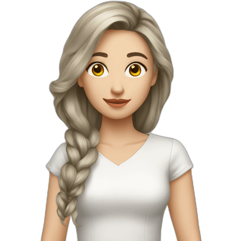 Белая луна emoji