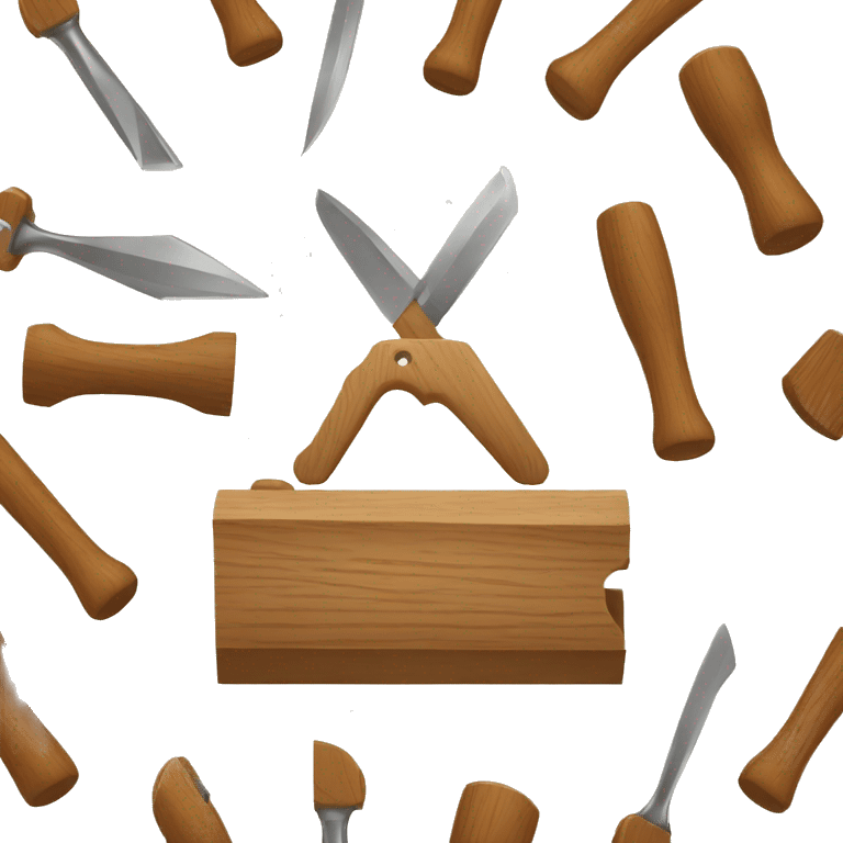 carpentry wood tools emoji