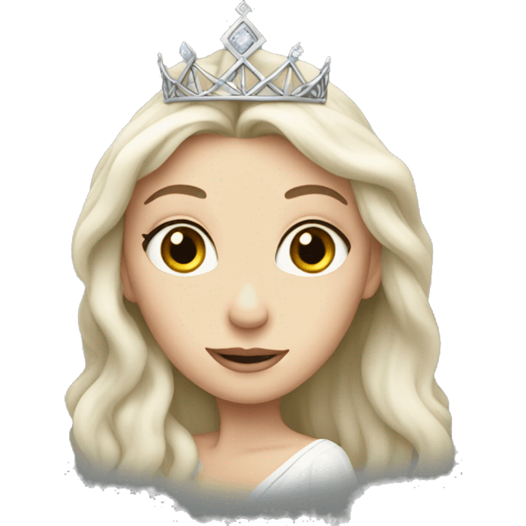 white princess emoji