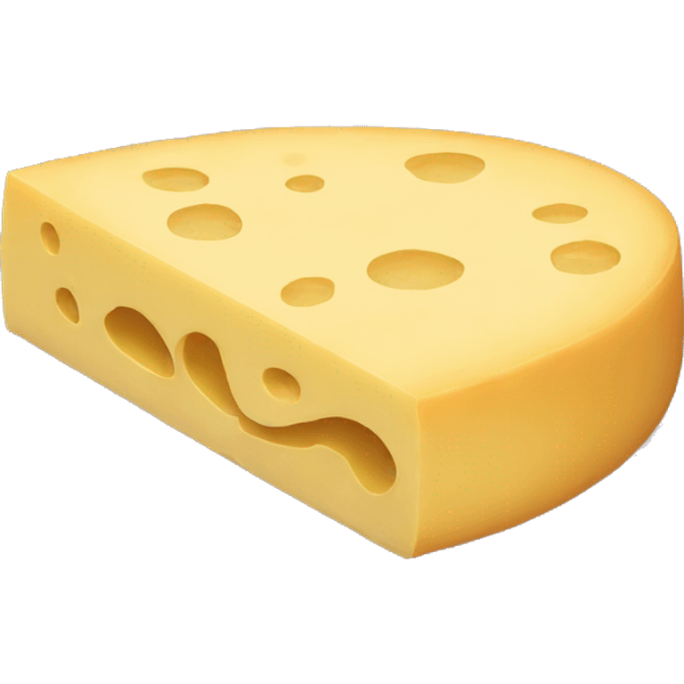 sleeping emoji as cheese emoji