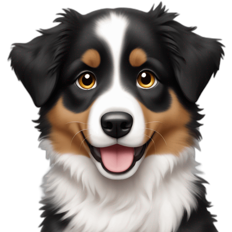 australian shepherd puppy emoji