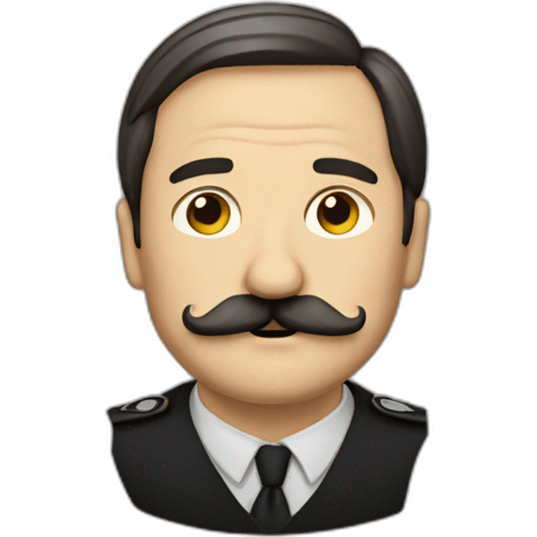 Adolf small mustache emoji