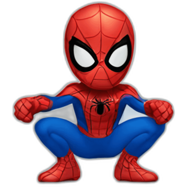 Spider-Man poops emoji