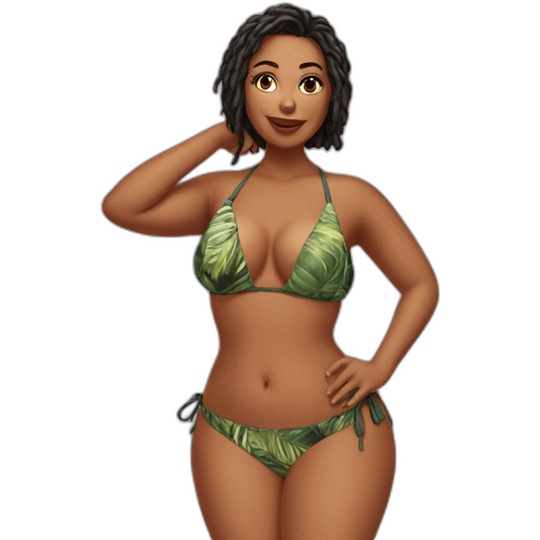 big-wahunga-chic-in-bikini emoji