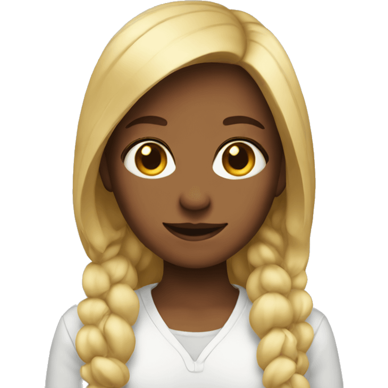 A girl  emoji